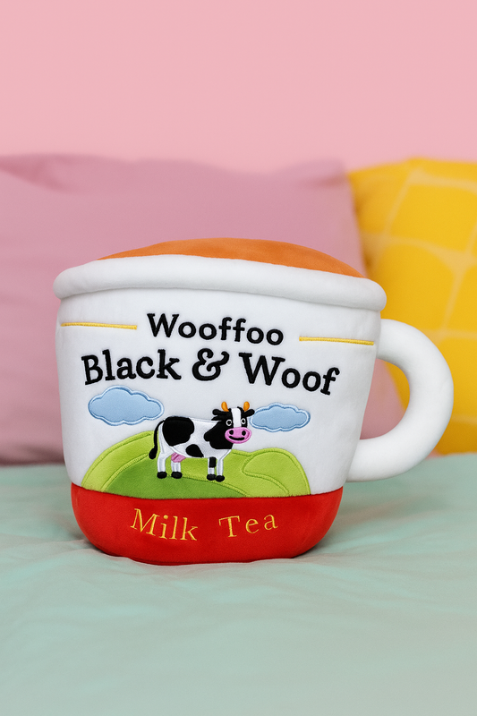 Milk Tea Cup Cushion