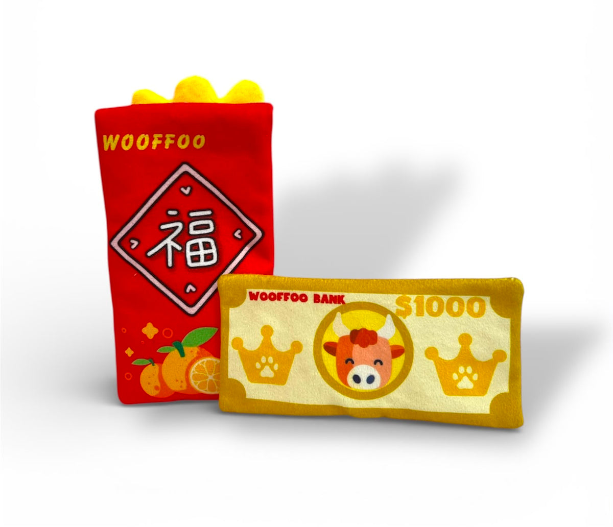 Chinese New Year CNY Red Pocket Nosework Pet Toys